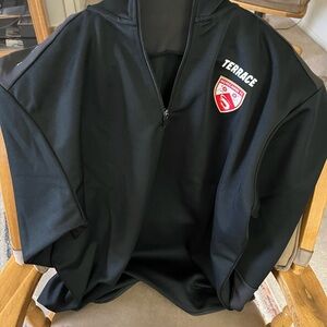 Team adult staff training jacket shrimps, MoreCambe FC